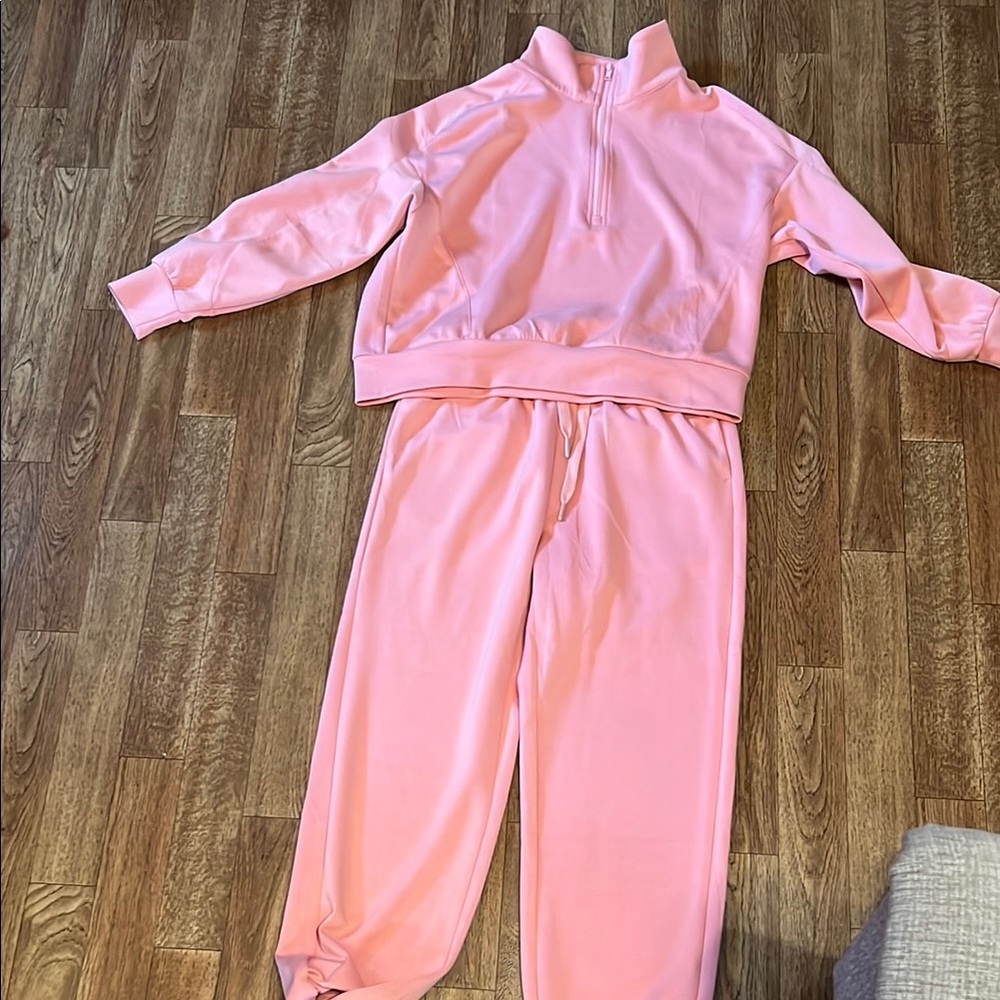 Pink Tracksuit Set